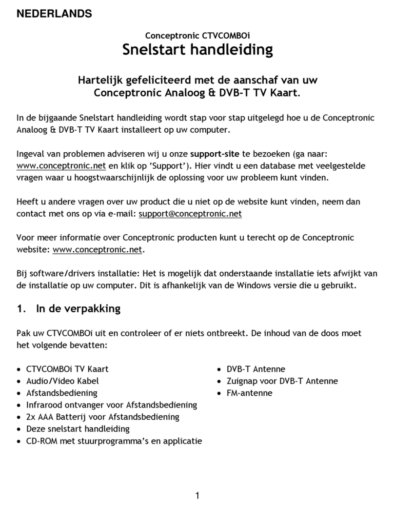 Conceptronic CTVCOMBOi User manual