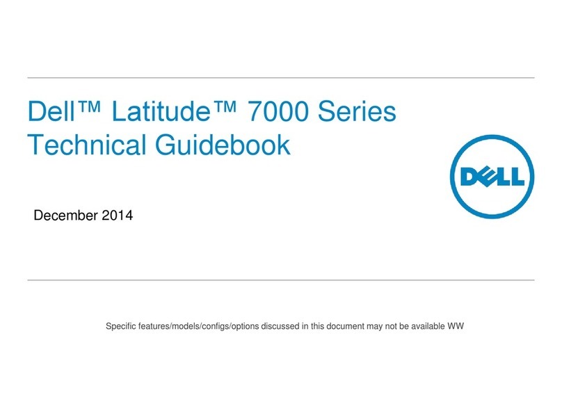 Dell Latitude 7000 Series User manual