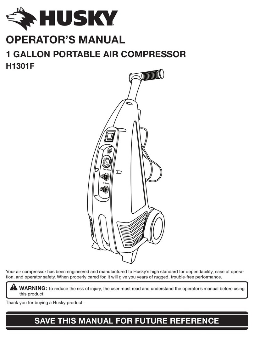 Husky H1301F User manual