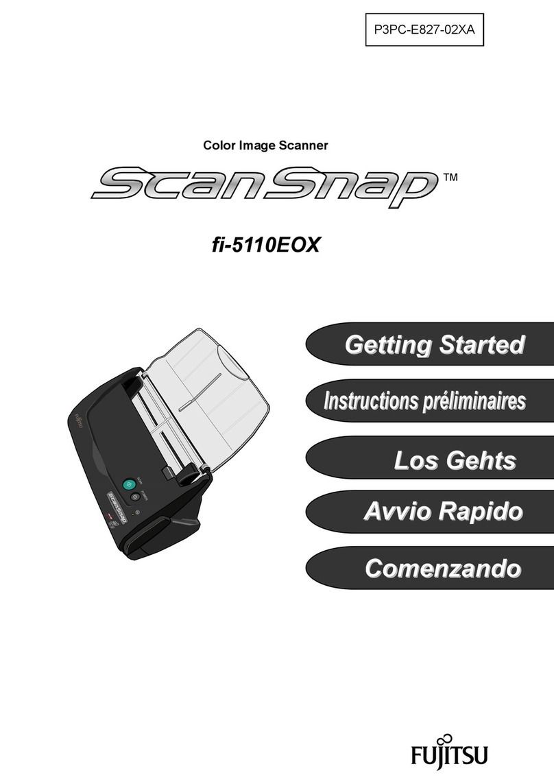 Fujitsu ScanSnap fi-5110EOX User manual