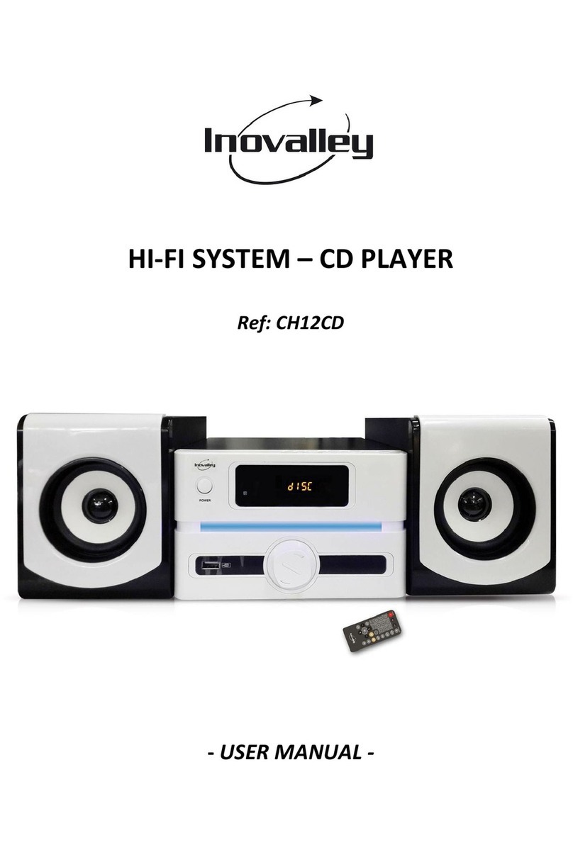 Inovalley CH12CD User manual