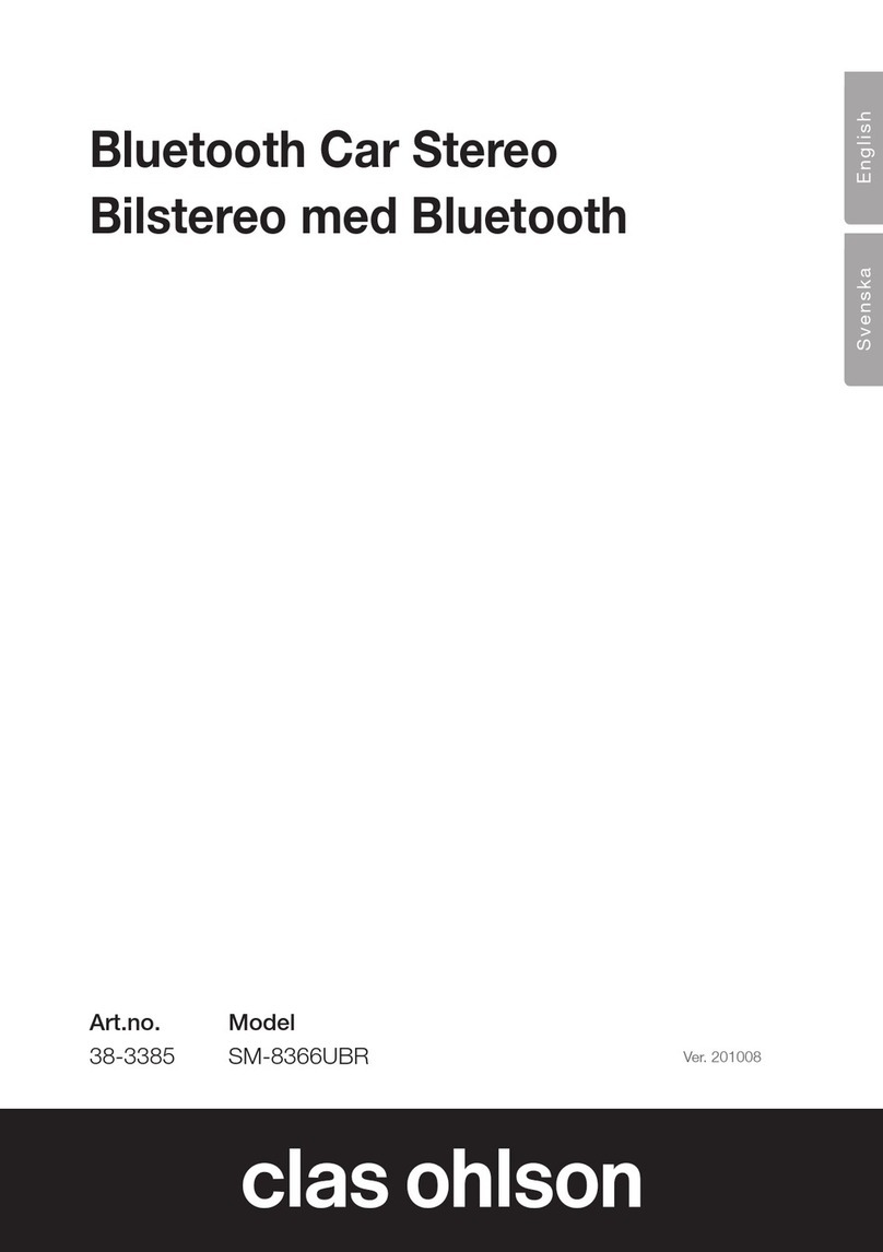 Clas Ohlson SM-8366UBR User manual