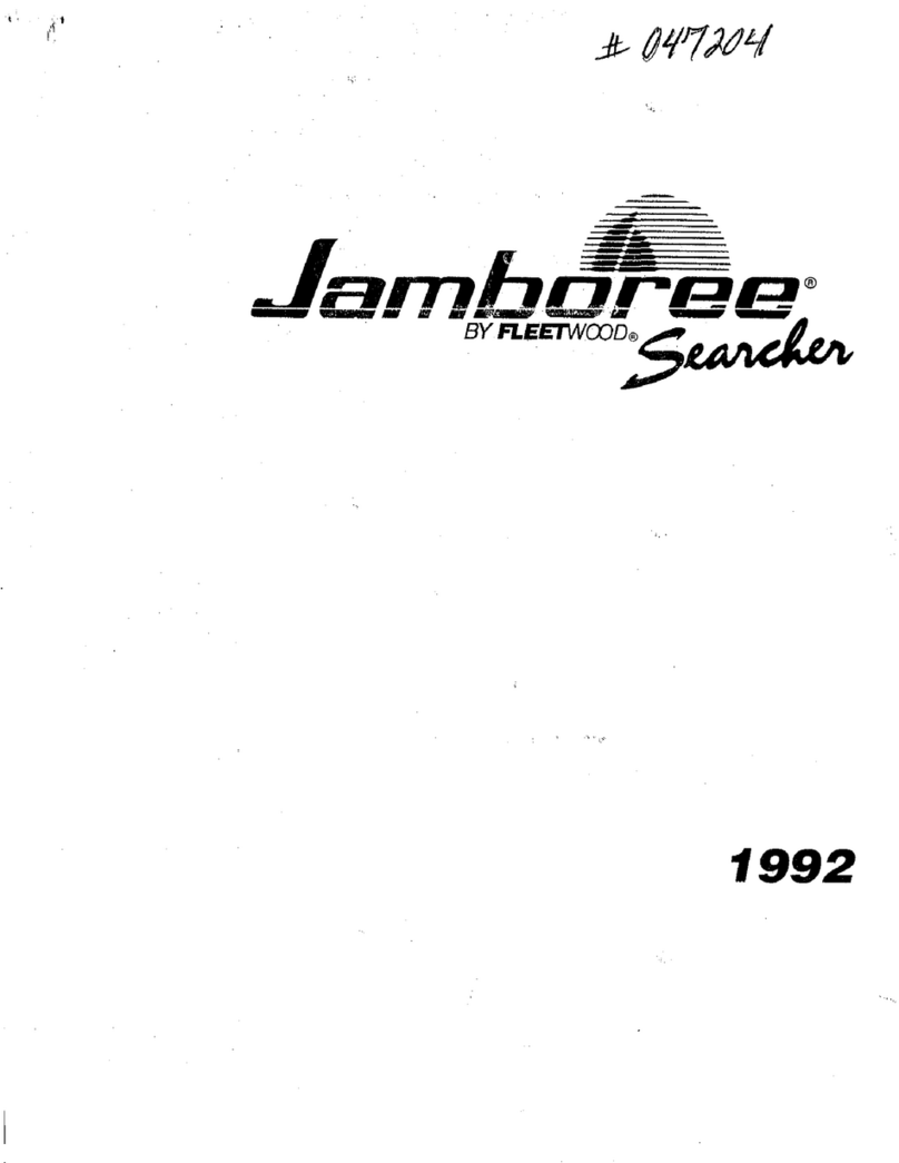 Fleetwood 1992 Jamboree Searcher owner's manual