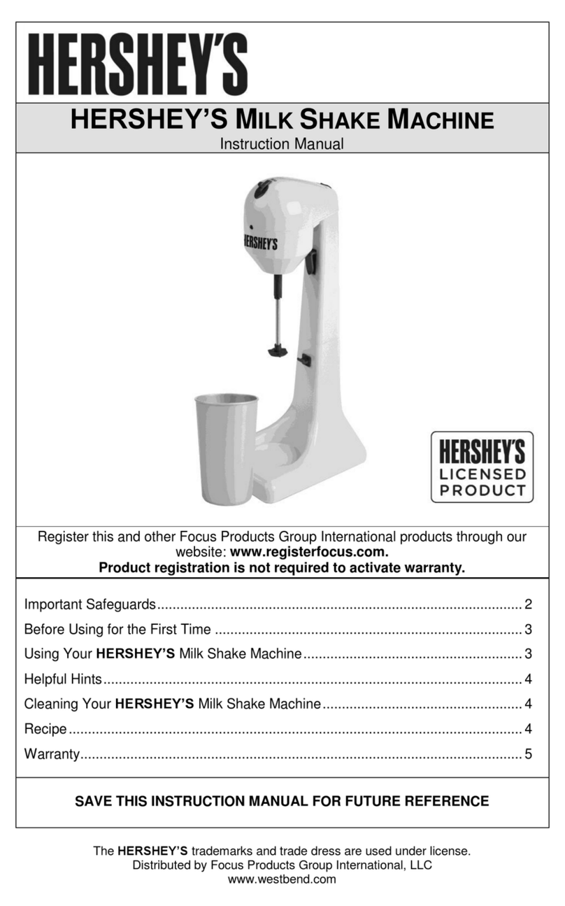 Hershey's IC13888 instruction manual