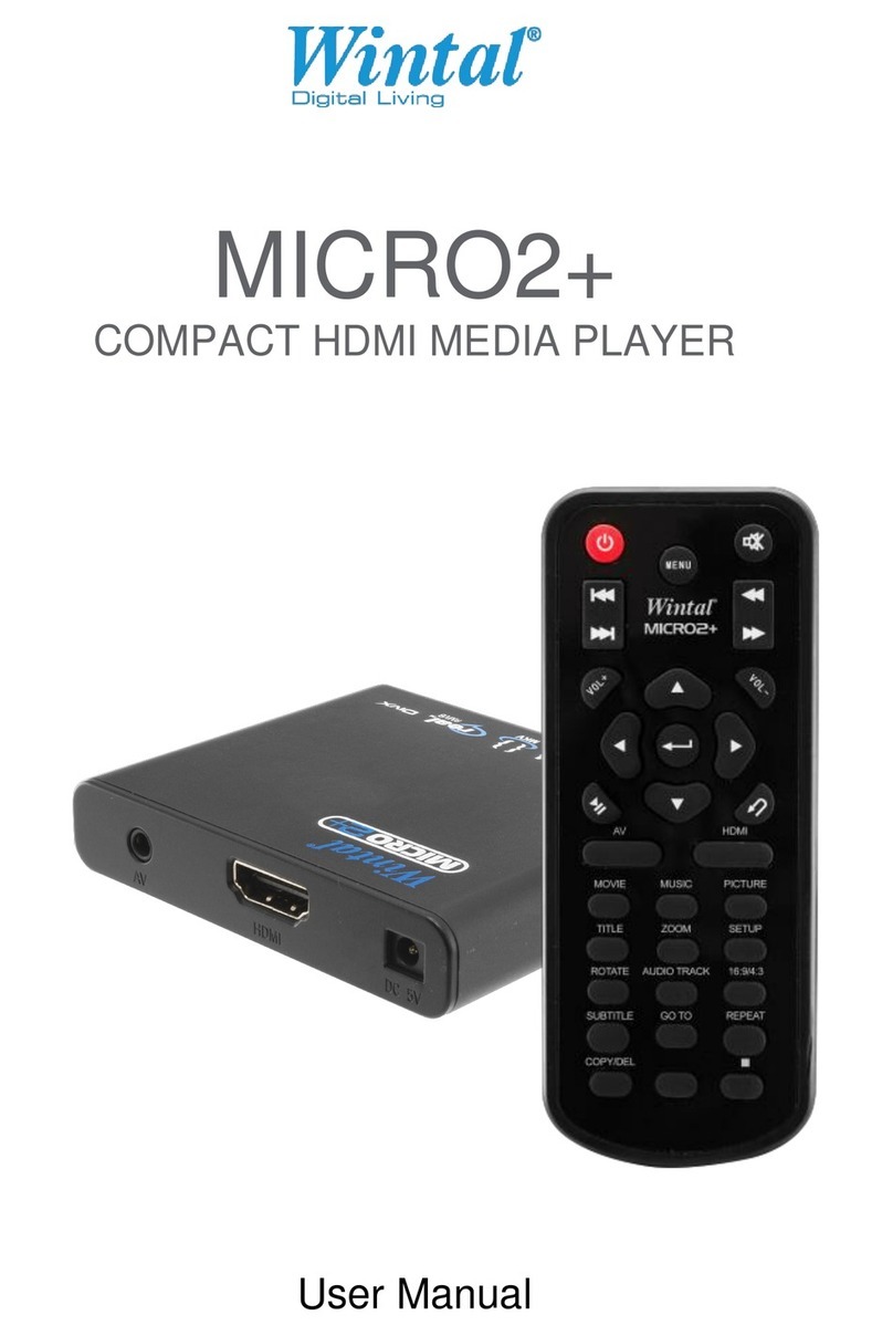 Wintal MICRO2+ User manual