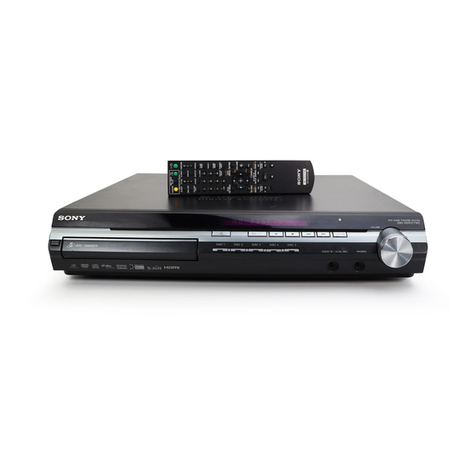 Sony HCD-HDX277WC - Dvd Receiver Component User manual