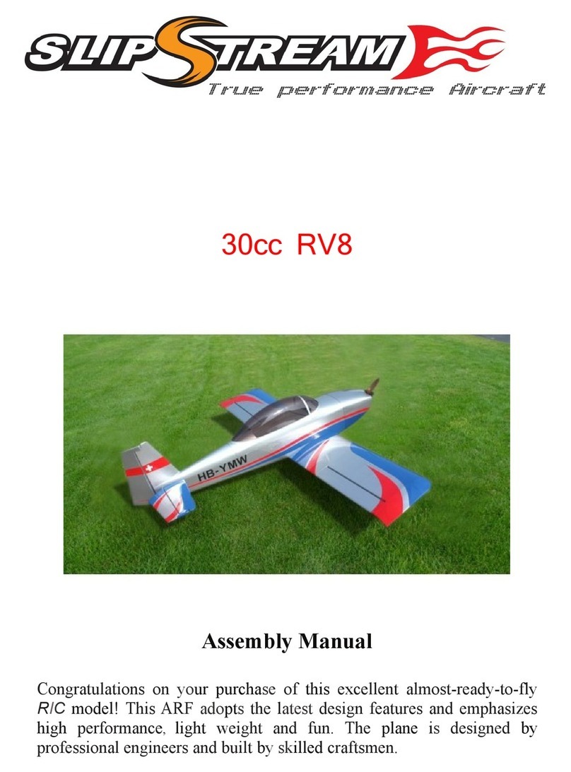 SlipStream 30cc RV8 Assembly manual