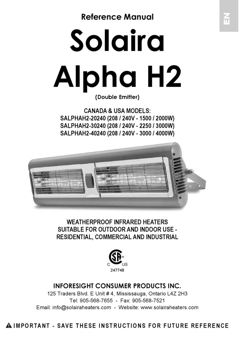 Solaira Alpha H2SALPHAH2-20240 Reference manual