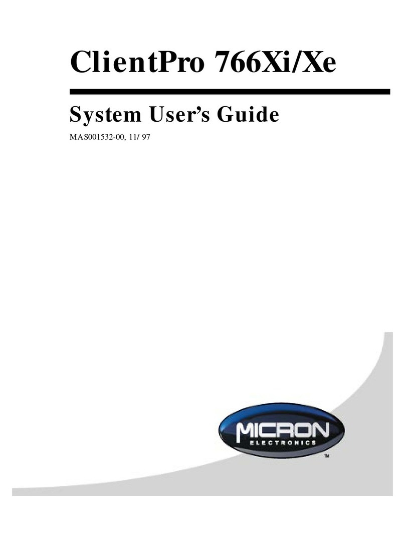 Micron ClientPro 766Xi System user's guide