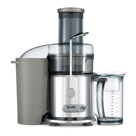 Breville BJE410 Instruction booklet