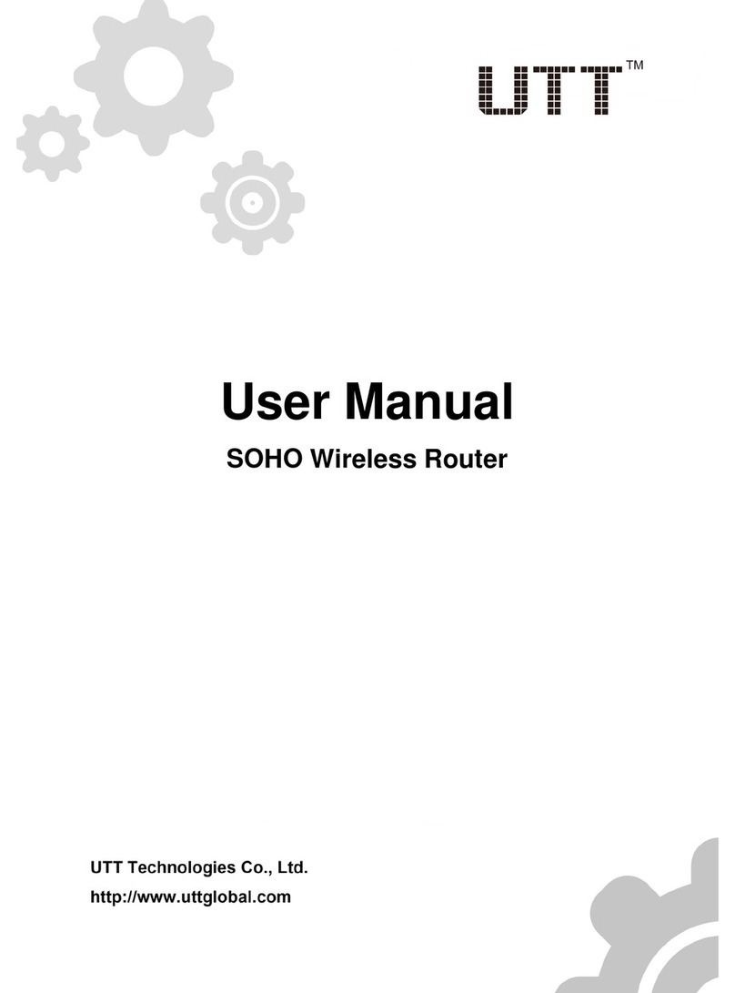 UTT SOHO AC650W user manual