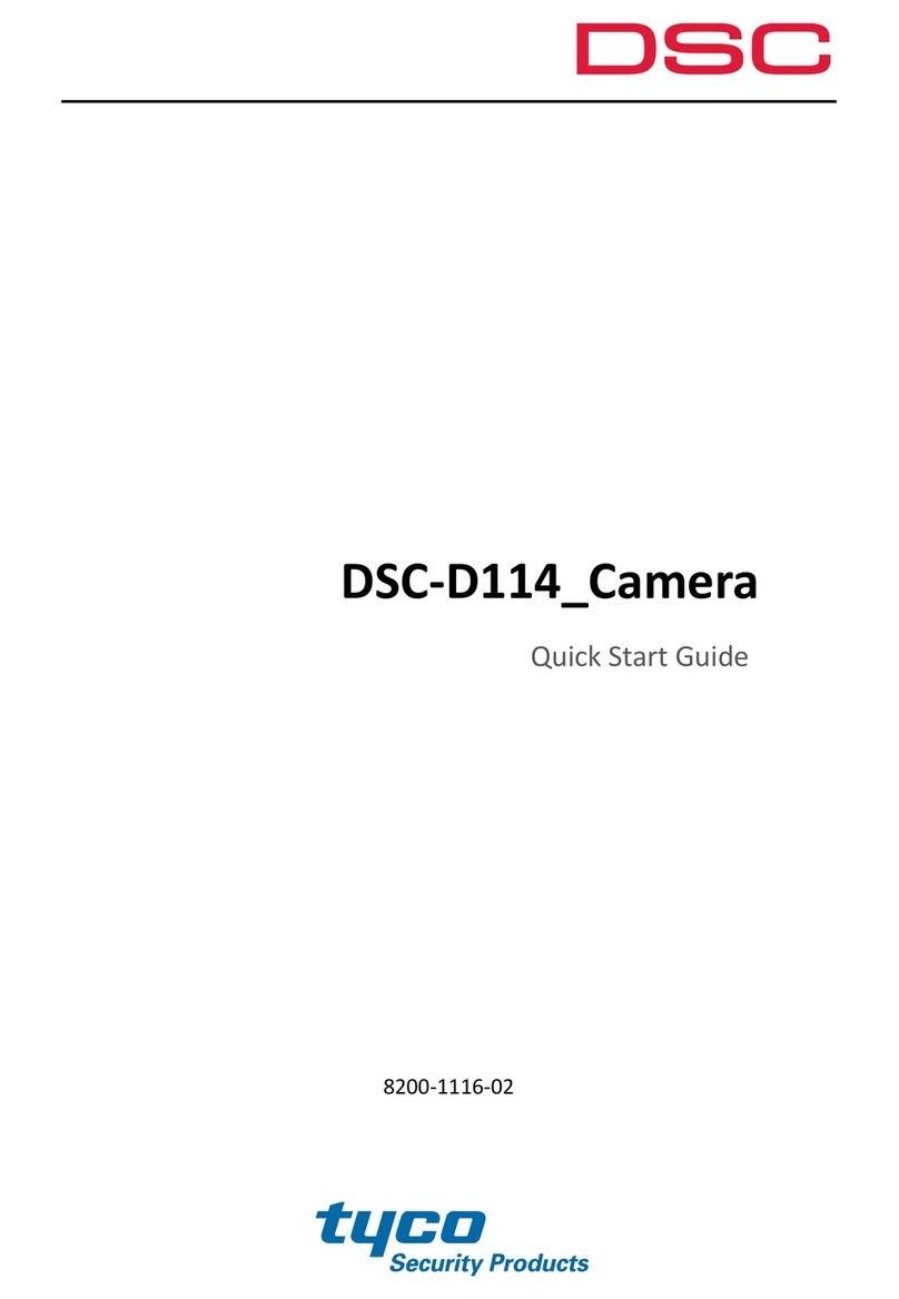 Tyco DSC-D114 User manual Tyco DSC-D114 User manual