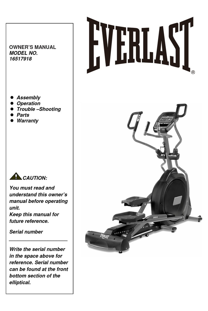 Everlast 16517918 owner's manual