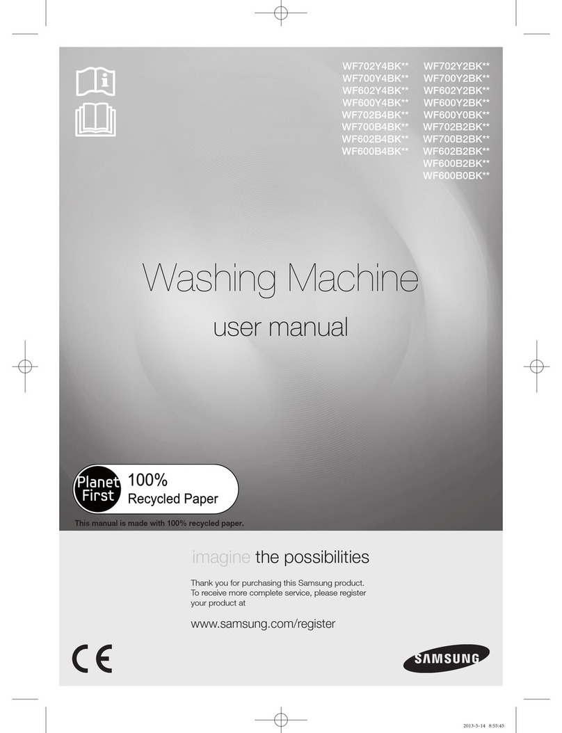 Samsung WF702Y4BK Series user manual