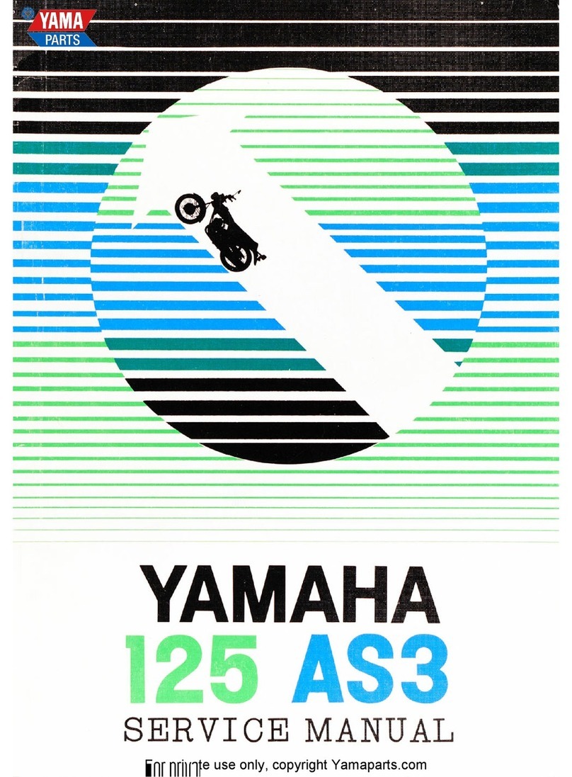 Yamaha 125 AS3 User manual