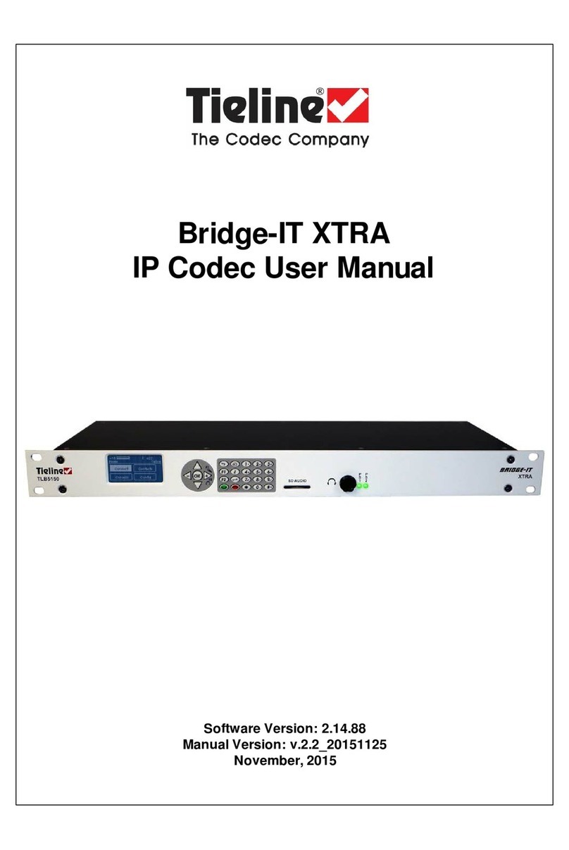Tieline Bridge-IT XTRA user manual