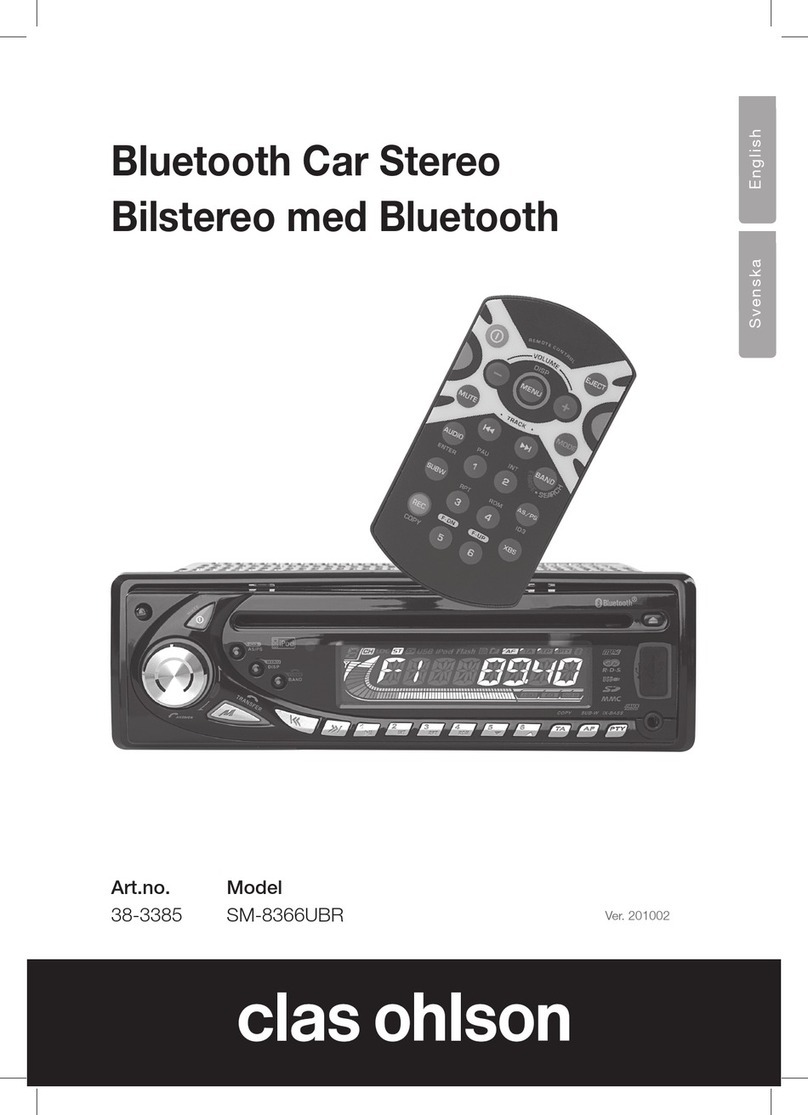 Clas Ohlson SM-8366UBR User manual