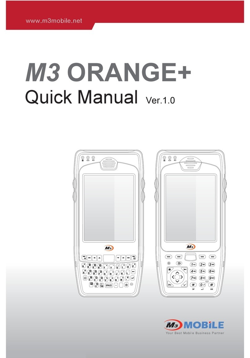 M3 Mobile M3 Orange Installation guide