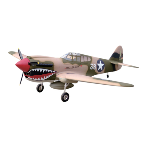 Troy Built Models P-40 warhawk User manual
