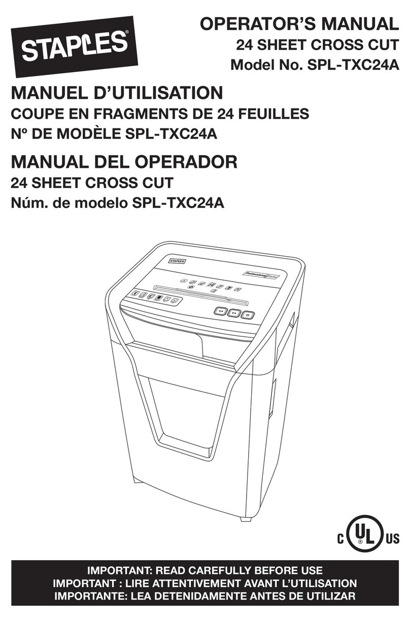 Staples SPL-TXC24A User manual