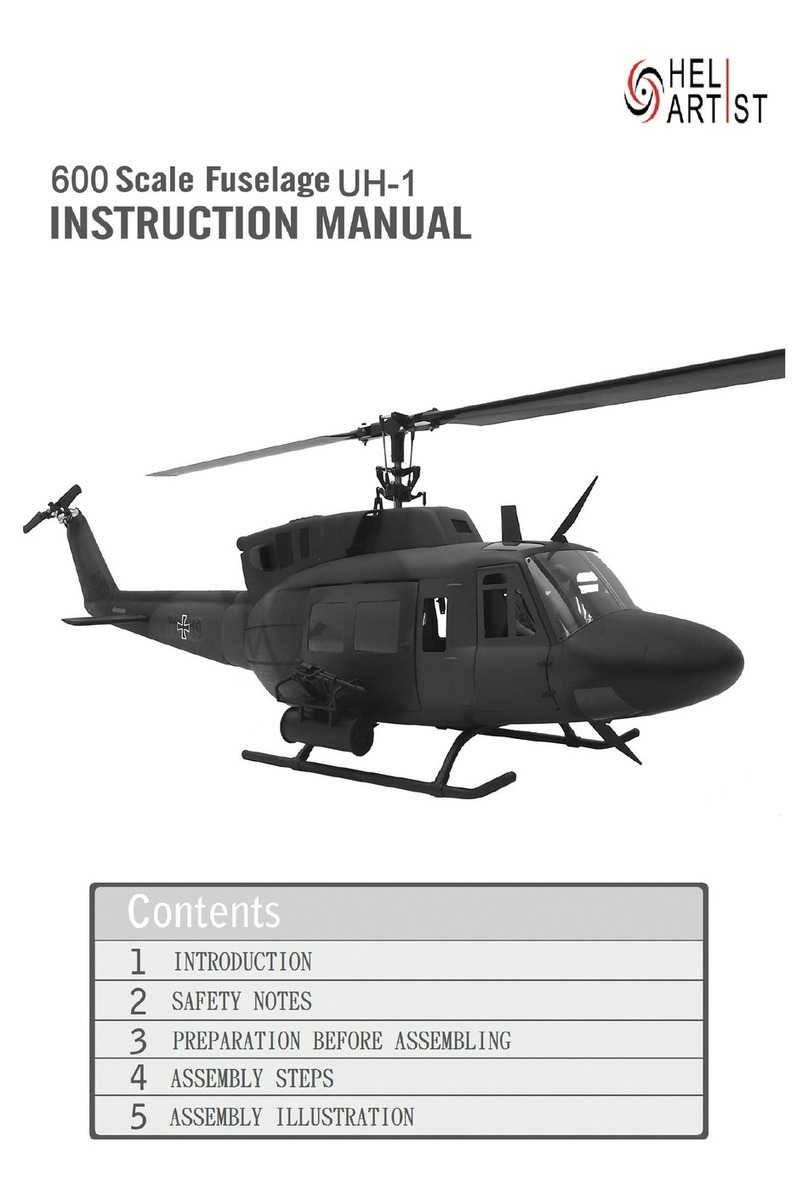HeliArtist 600 UH-1 instruction manual HeliArtist 600 UH-1 instruction manual