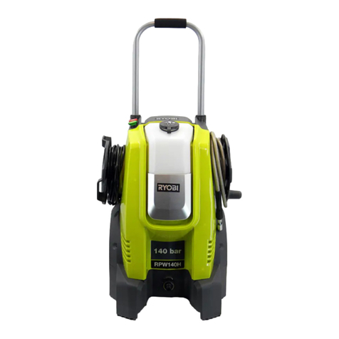 Ryobi RPW140H Operator's manual