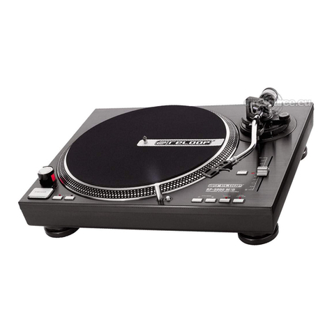 Reloop rp-5000 m3d User manual
