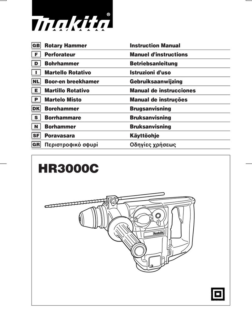 Makita HR3000C User manual Makita HR3000C User manual