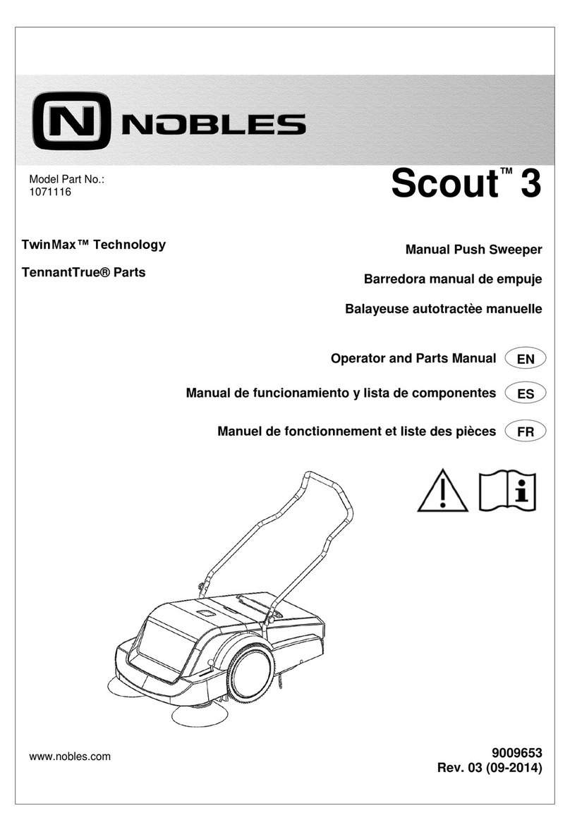 Nobles scout 3 Operator's manual