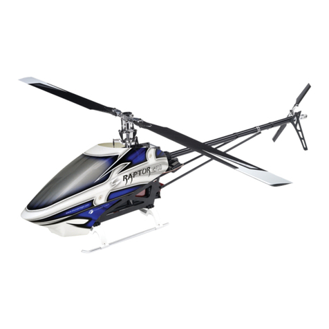 THUNDER TIGER raptor e700 User manual