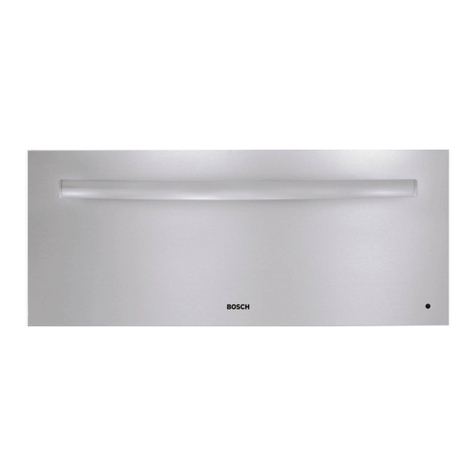 Bosch HWD27 User manual