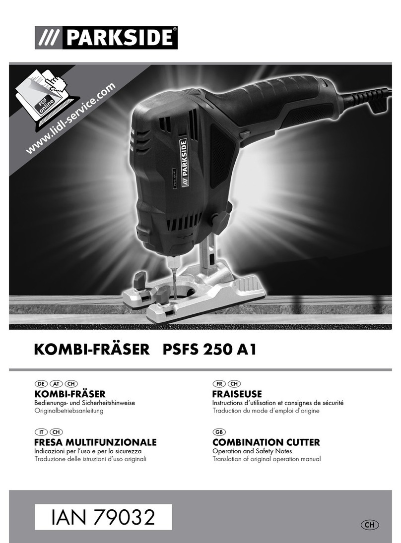 Parkside PSFS 250 A1 User manual