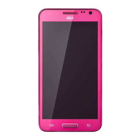 AU Samsung Galaxy S II WiMAX ISW11SC Basic Manual