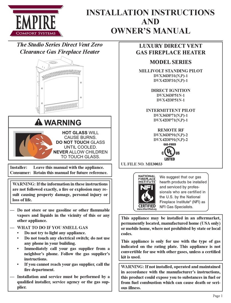 Empire DVX36DP31 Quick start guide
