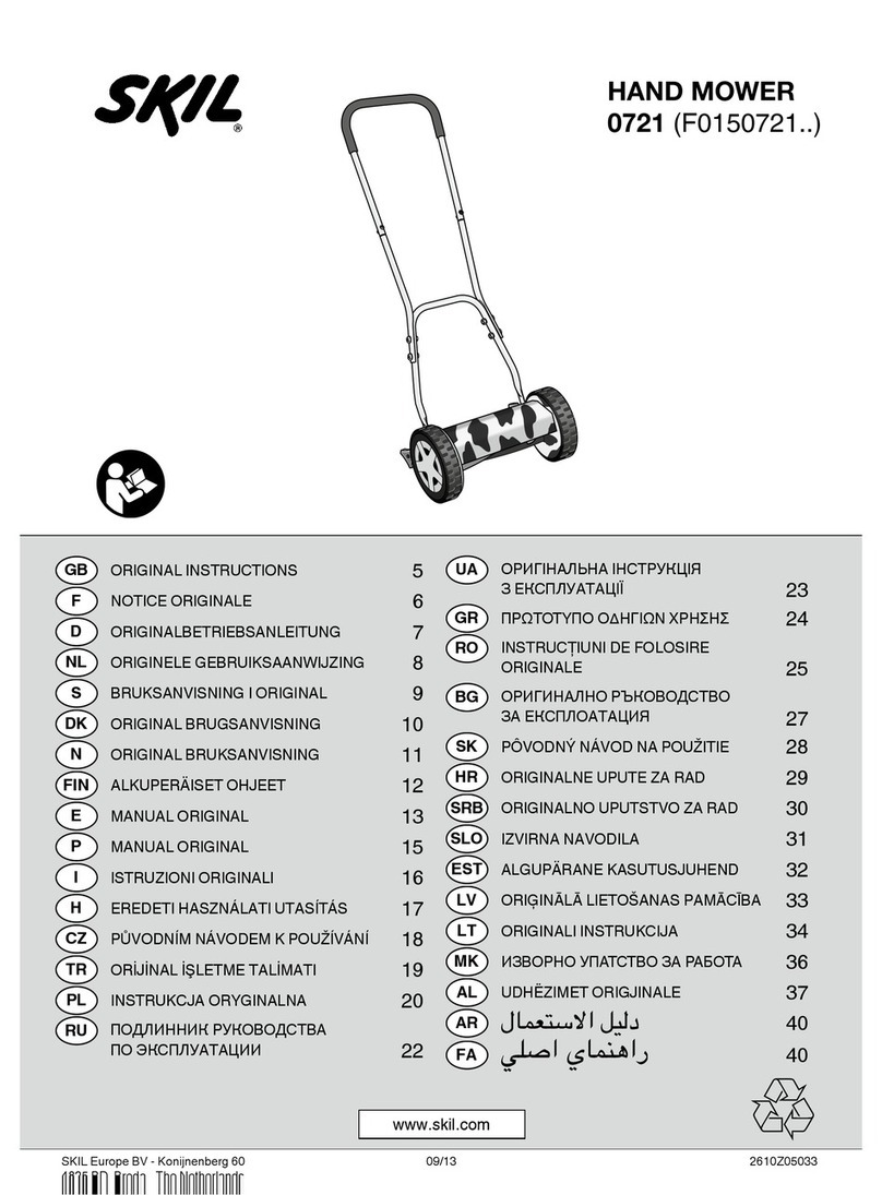 Skil 0721 F0150721 Series User manual