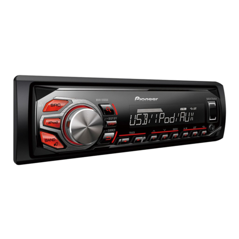 Pioneer MVH-X365BT owner's manual
