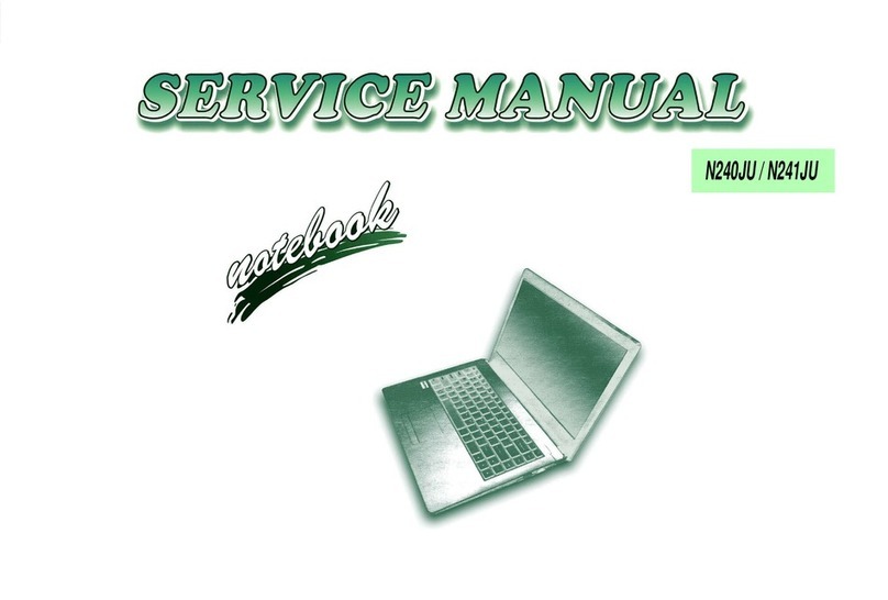 Clevo N240JU User manual Clevo N240JU User manual