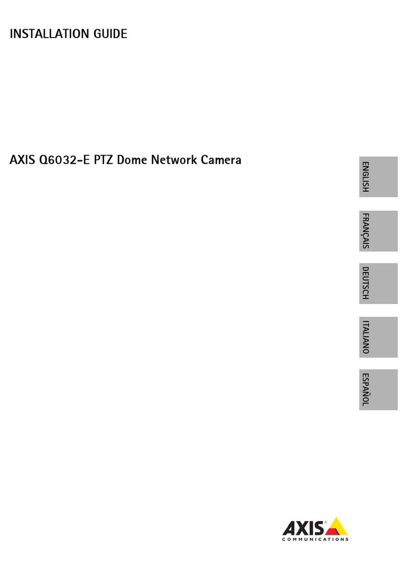 Axis Q6032-E PTZ installation guide