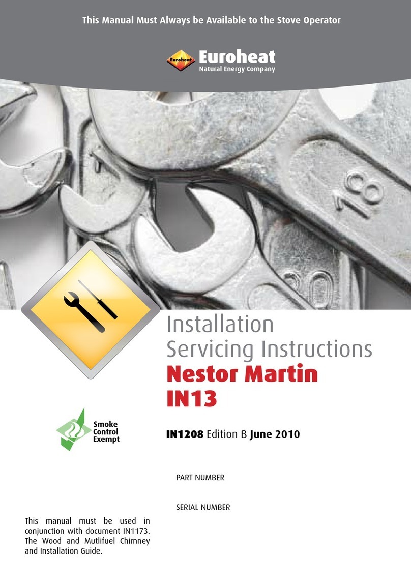 Euroheat Nestor Martin IN13 Installation & servicing instructions