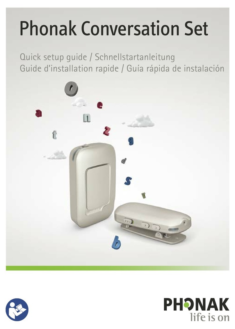 Phonak ComPilot Air II User manual Phonak ComPilot Air II User manual