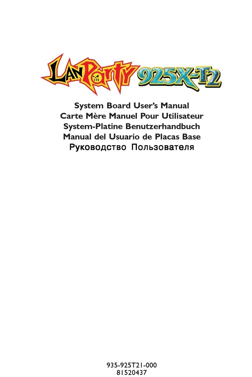 DFI LanParty 925X-T2 user manual