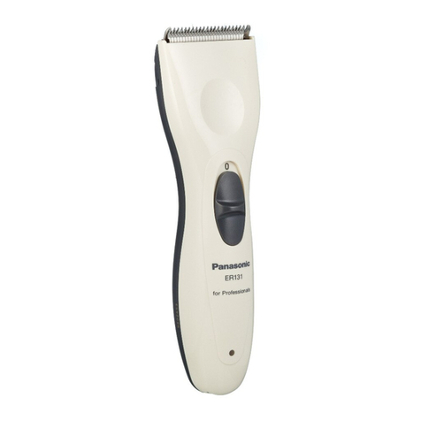 Panasonic ER131 User manual