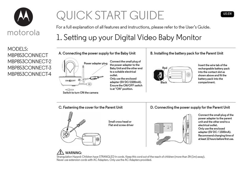 Motorola MBP853CONNECT-2 quick start guide