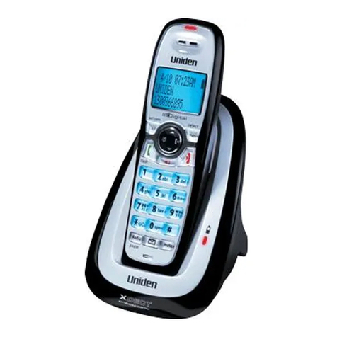 Uniden XDECT 7015 User manual