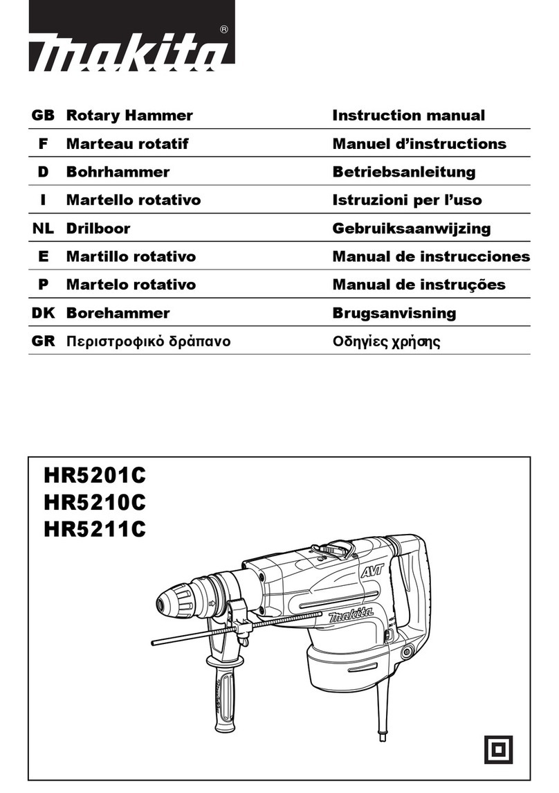 Makita HR5201C instruction manual