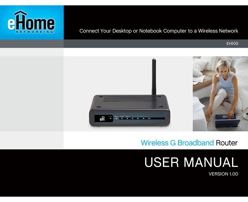 eHome EH100 user manual