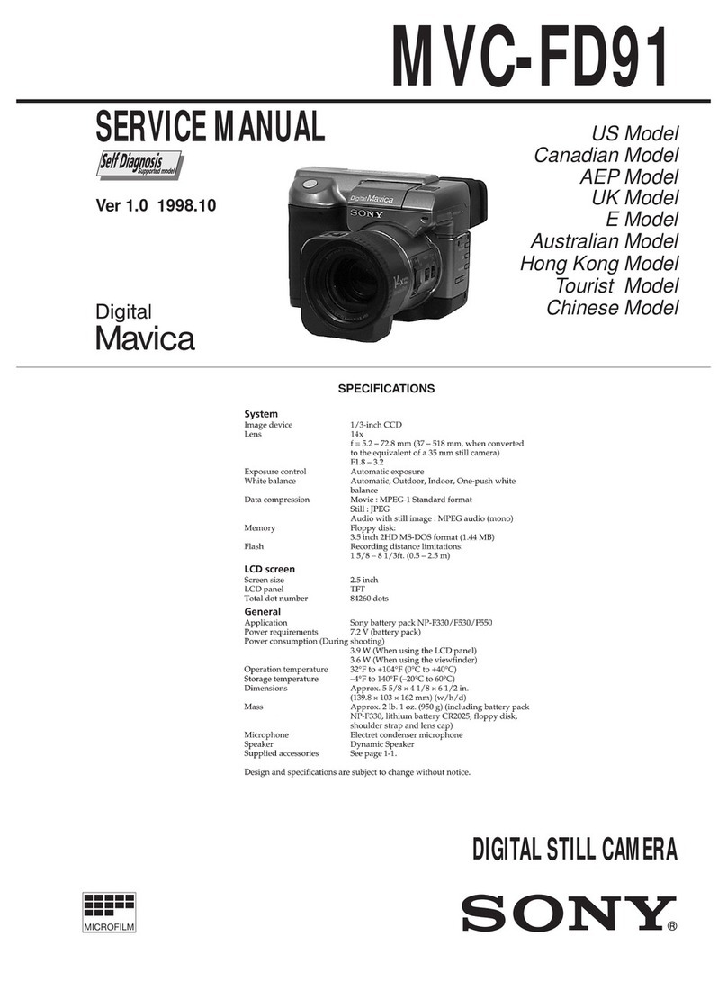 Sony Mavica MVC-FD91 User manual