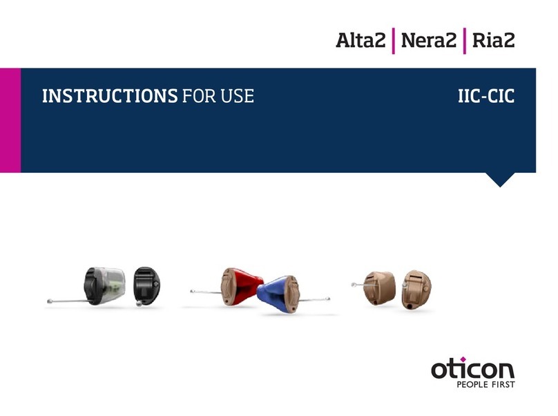 oticon miniRITE Alta2 Instructions for use