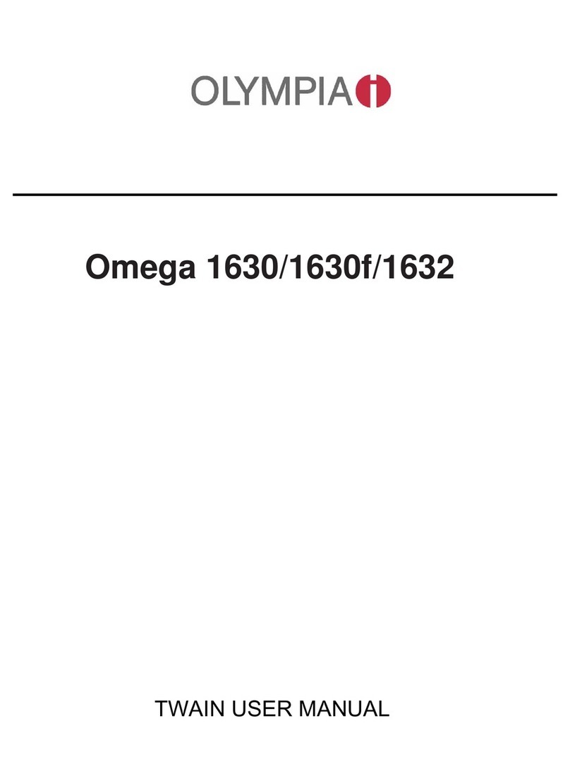 Olympia Omega 1630 user manual