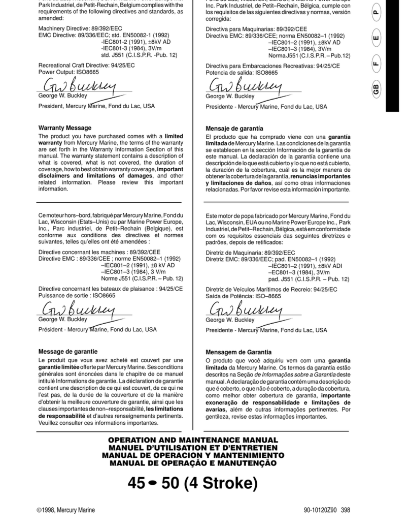 Mercury 4.5 User manual